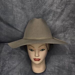 Wyeth Wide Stiff-brim Fedora NWT